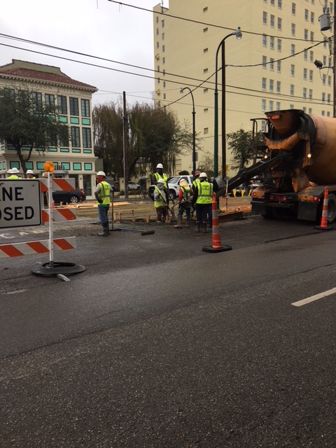 ST. CHARLES AVENUE CONSTRUCTION TO BE SUBSTANTIALLY COMPLETE BEFORE MARDI GRAS 2018