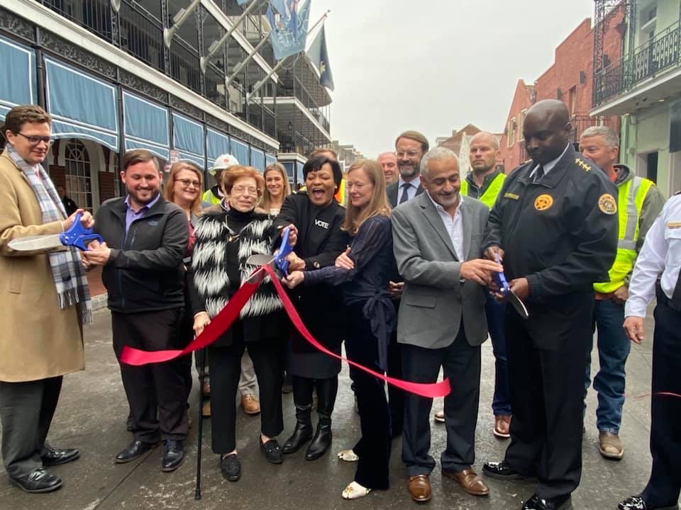MAYOR CANTRELL CELEBRATES COMPLETION OF BOURBON PHASE 2