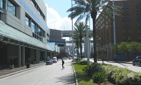 CONVENTION CENTER BOULEVARD CONSTRUCTION SUBSTANTIALLY COMPLETE