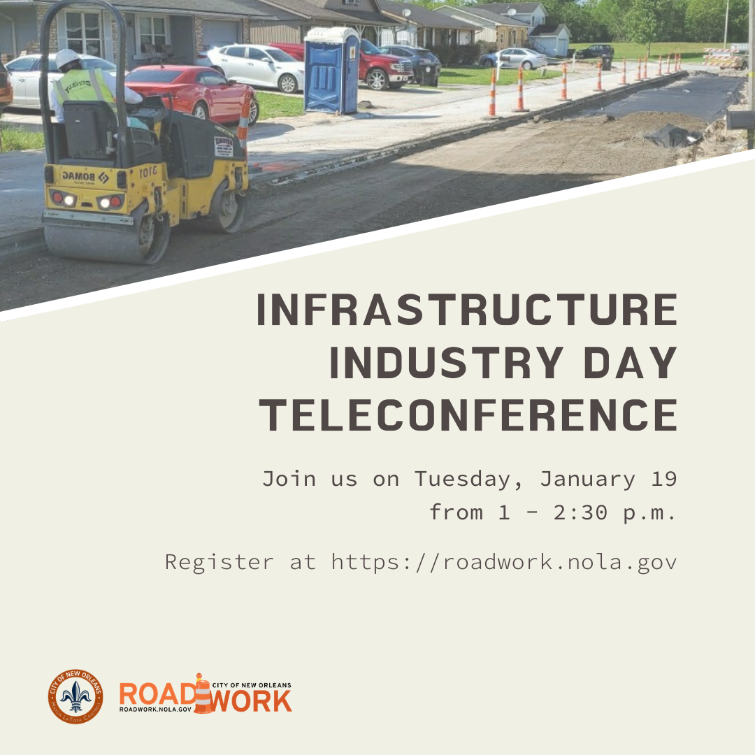 Infrastructure Industry Day Teleconference 2021