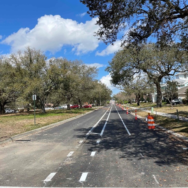 CANAL BOULEVARD RECONSTRUCTION PROJECT DECLARED SUBSTANTIALLY COMPLETE