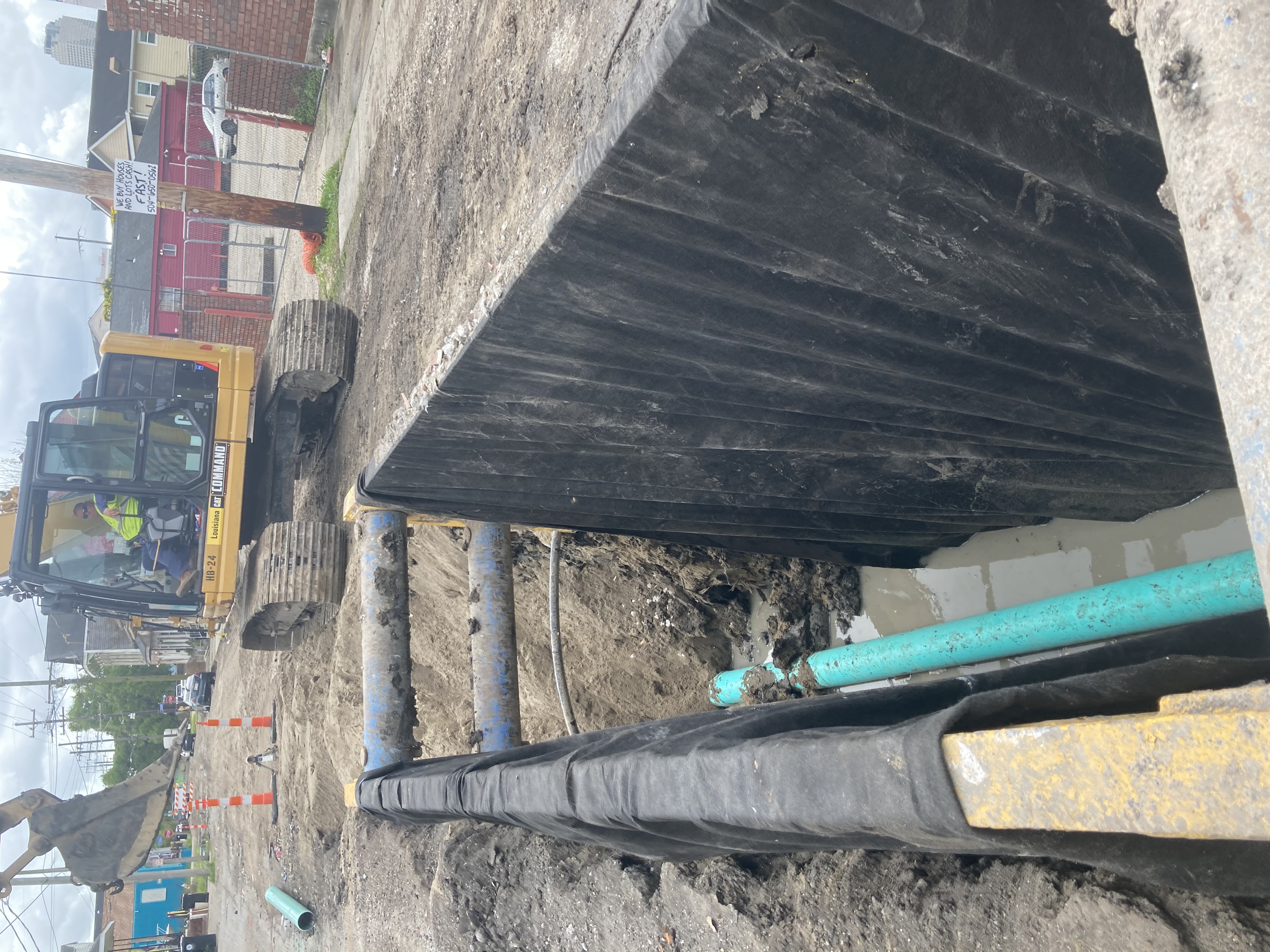 TREME-LAFITTE GROUP B CONTINUES SEWER LINE REPLACEMENT OPERATIONS