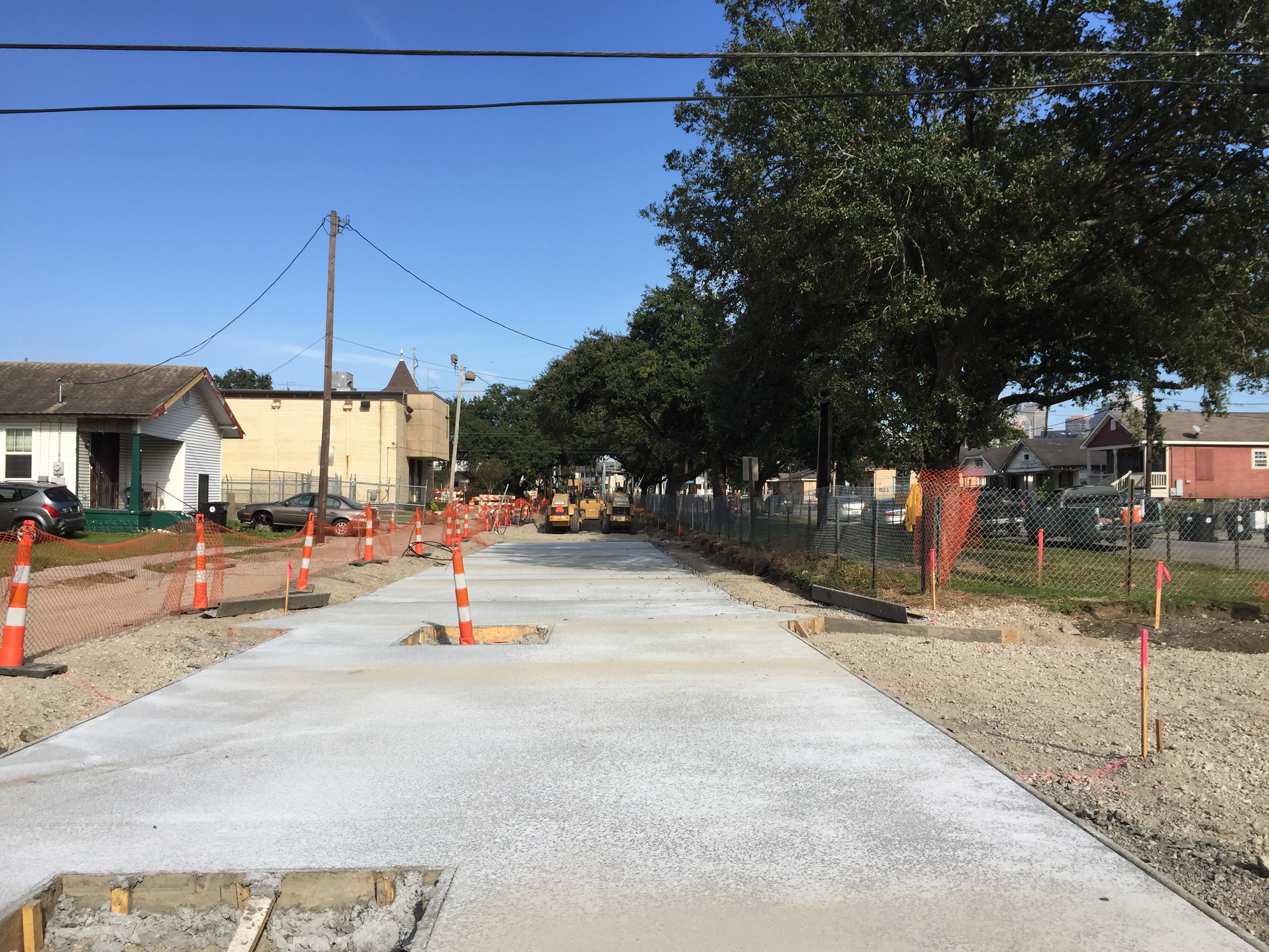 INCREASING DRAINAGE CAPACITY ON SOUTH GALVEZ STREET PROJECT