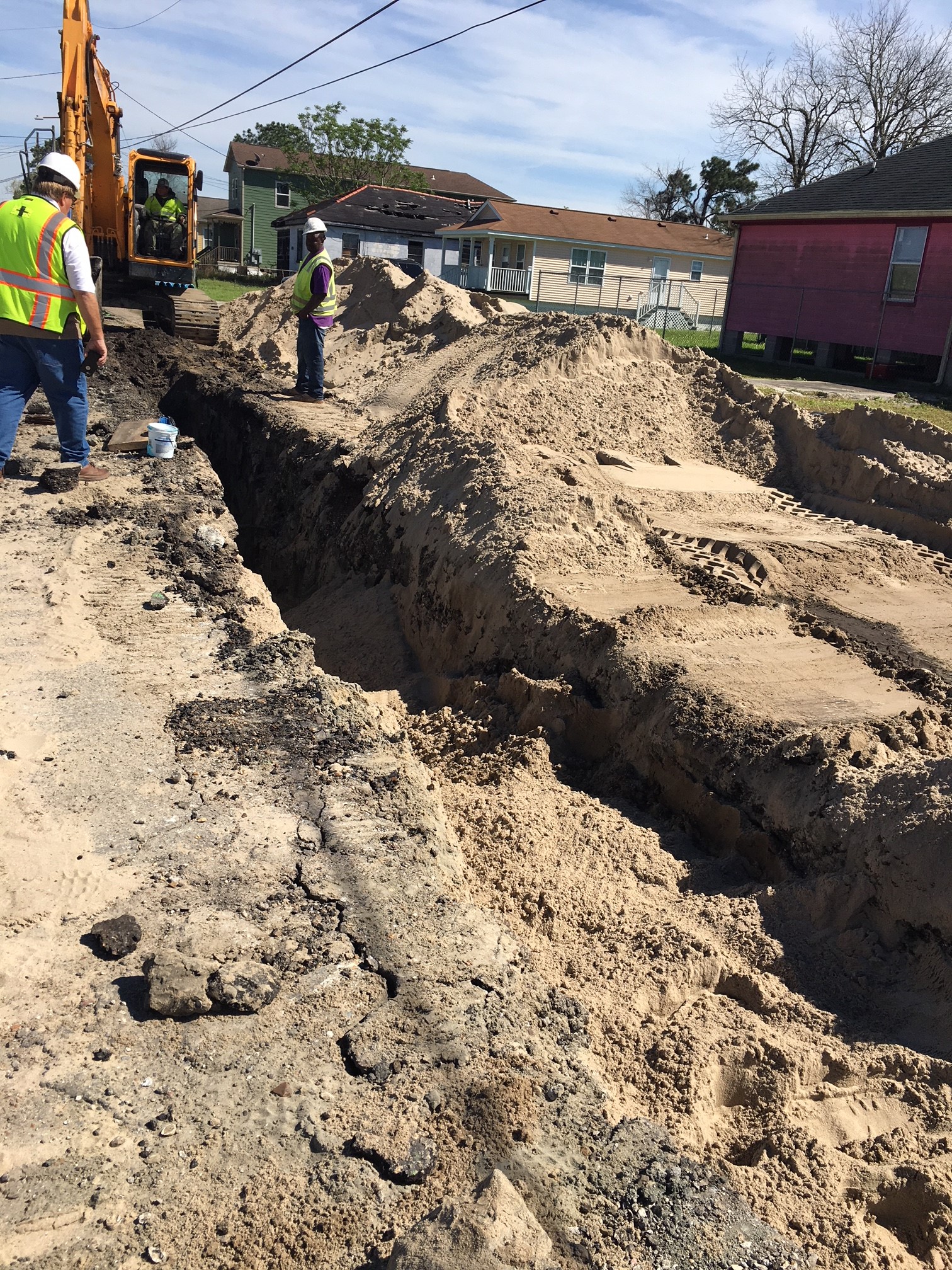 LOWER NINTH WARD NORTHWEST GROUP A BEGIN WATERLINE REPLACEMENTS