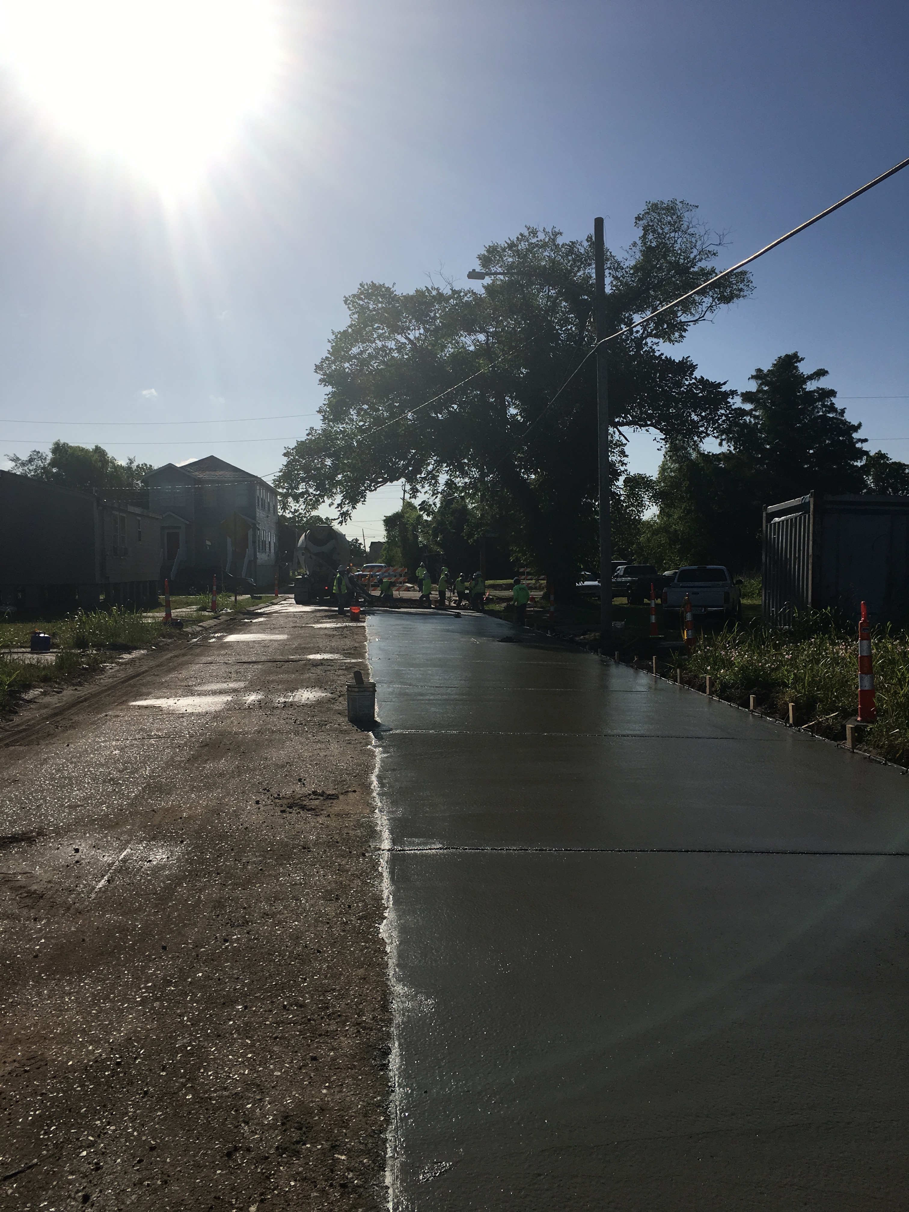 THE LOWER NINTH WARD NORTHEAST GROUP A PROJECT COMPLETES TWO STREETS