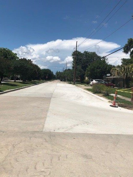 ROADWAY IMPROVEMENTS ON LACOUR MONIQUE AND ETON STREETS COMPLETED ON TIME AND BUDGET