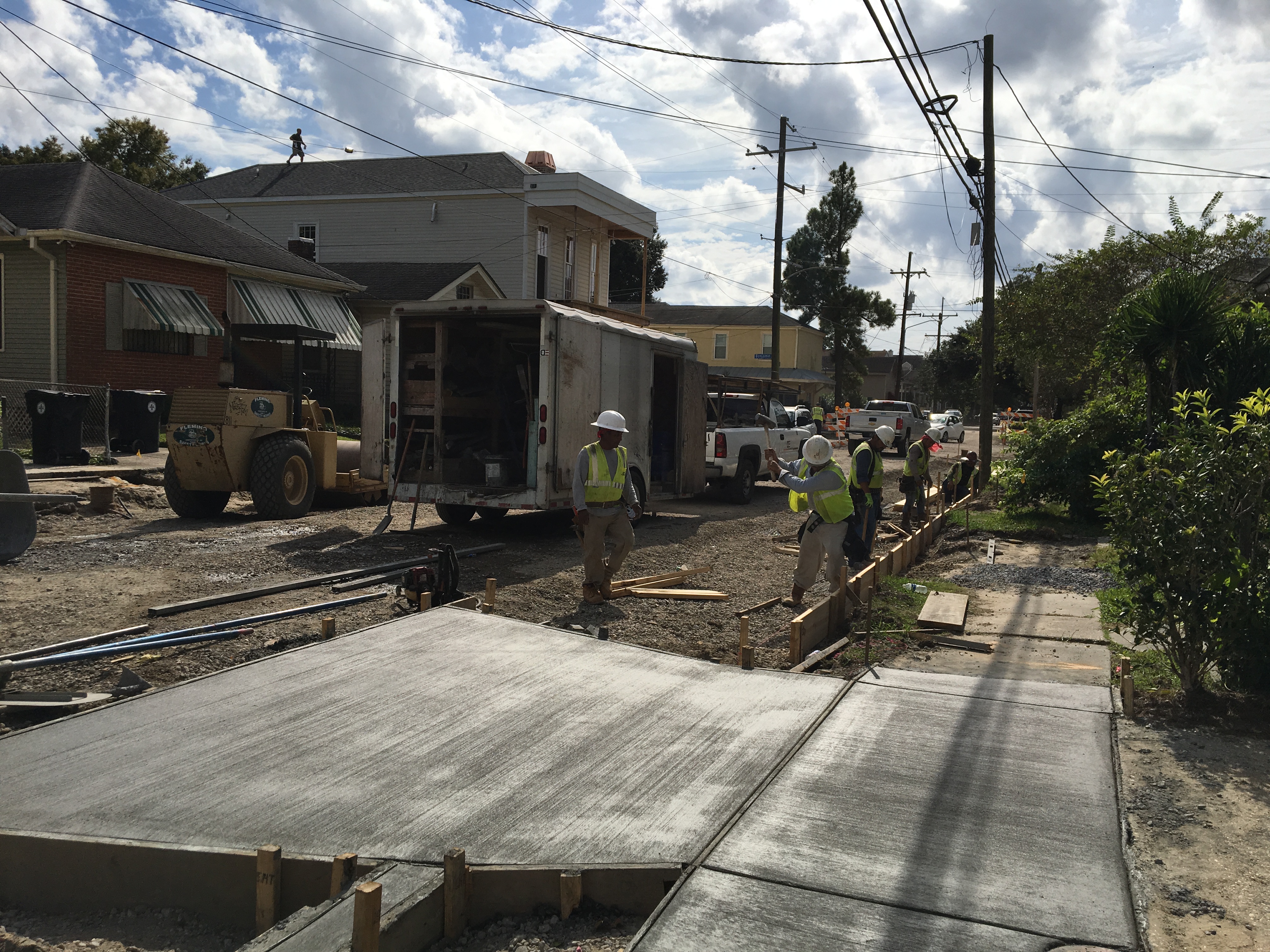 CHEROKEE STREET DRAINAGE IMPROVEMENT PROJECT NOW 70 PERCENT COMPLETE