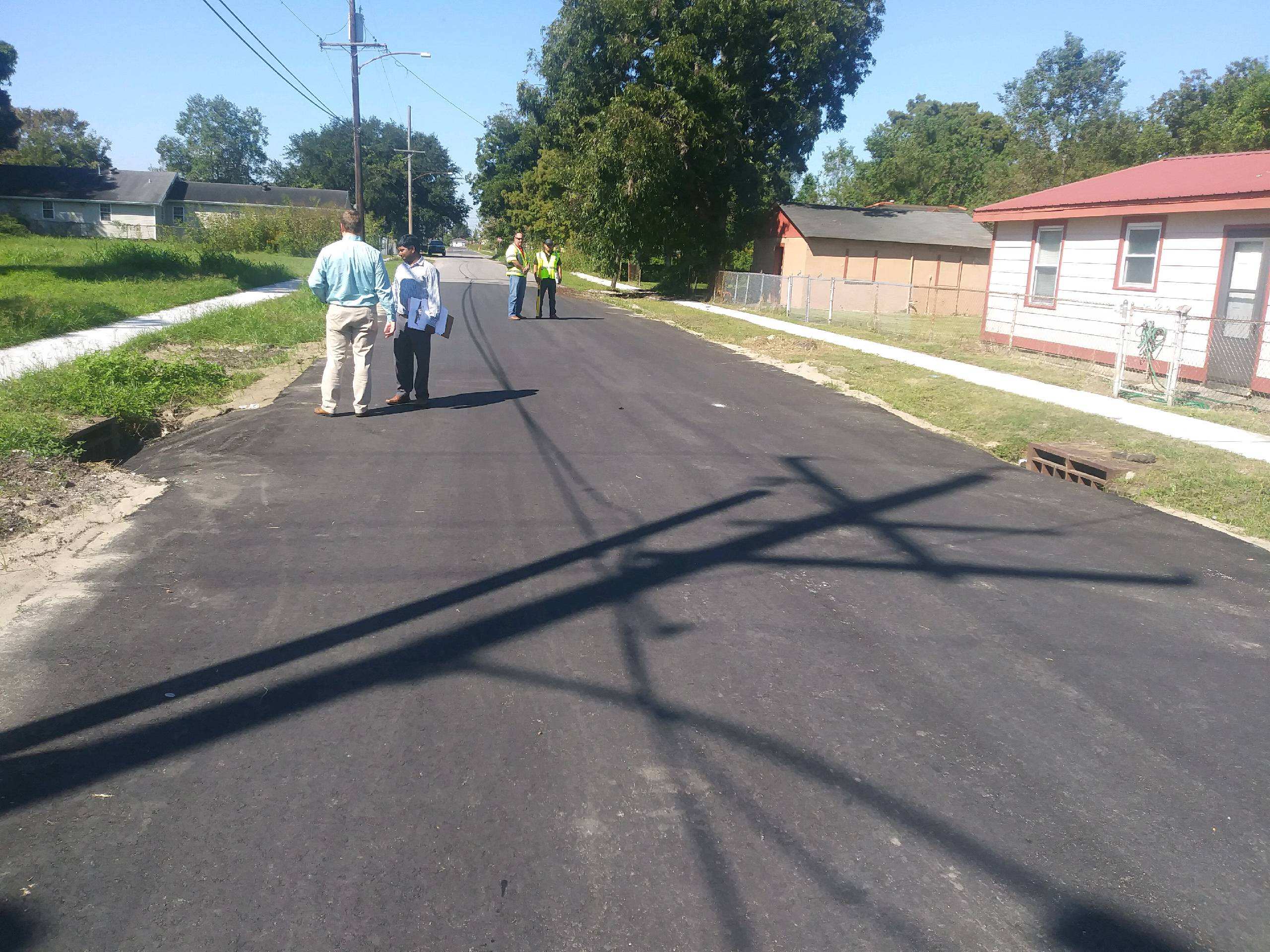 LOWER NINTH WARD NORTHWEST GROUP A READY FOR INSPECTION
