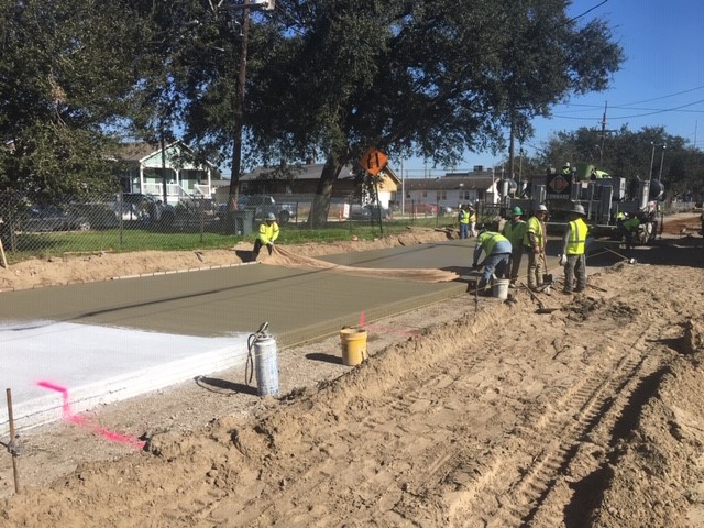COMMAND CONSTRUCTION INDUSTRIES, LLC CREWS 90 PERCENT COMPLETE ON S. GALVEZ STREET PROJECT, CONSTRUCTION SCHEDULED TO LAST UNTIL SPRING