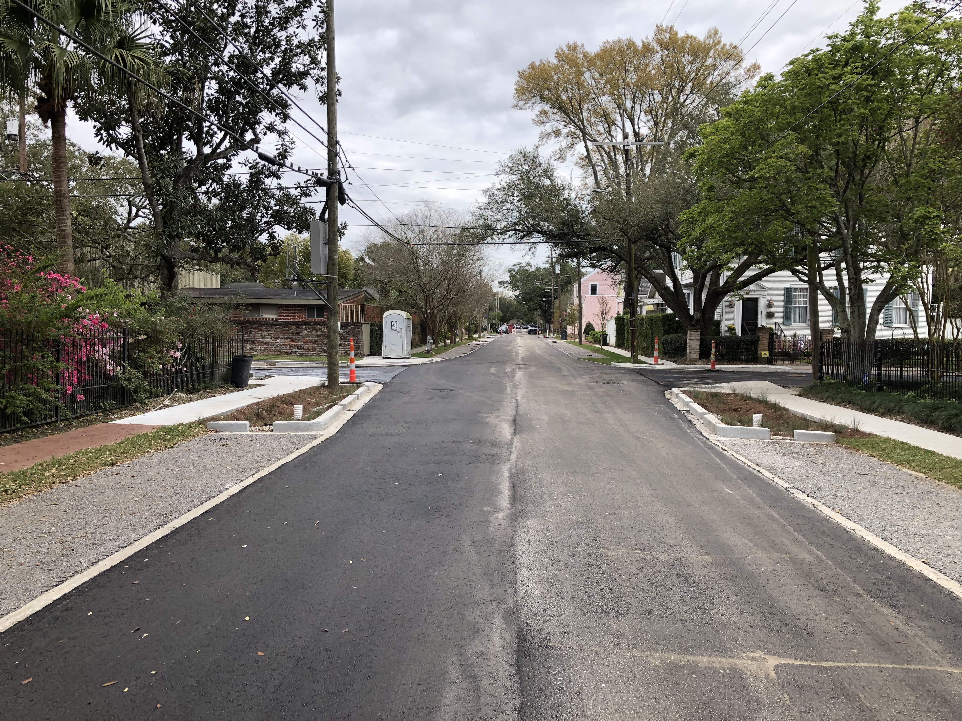 CHEROKEE STREET DRAINAGE IMPROVEMENT PROJECT SUBSTANTIALLY COMPLETE