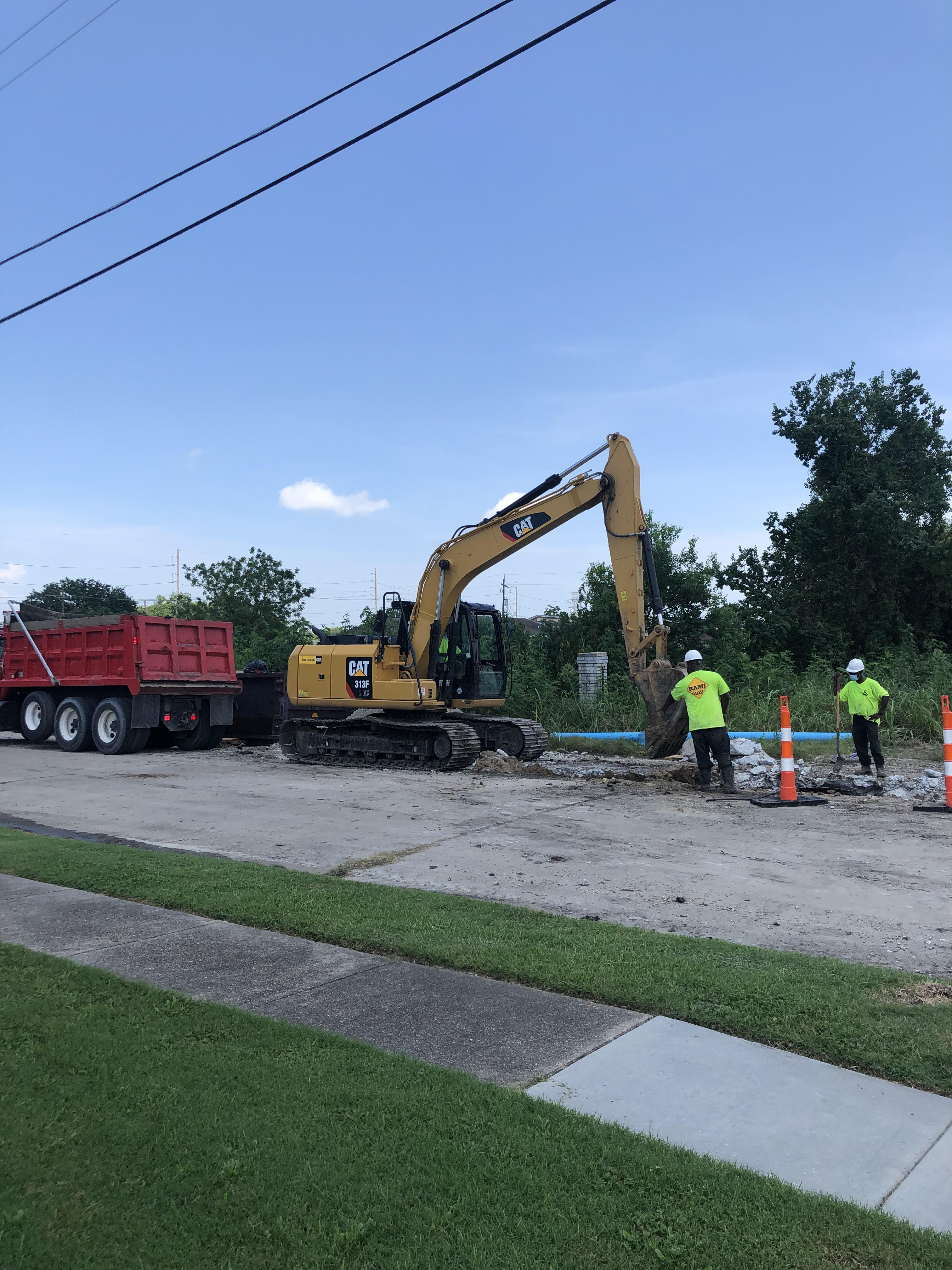 WORK BEGINS ON THE LOWER NINTH WARD NORTHEAST GROUP B  PROJECT