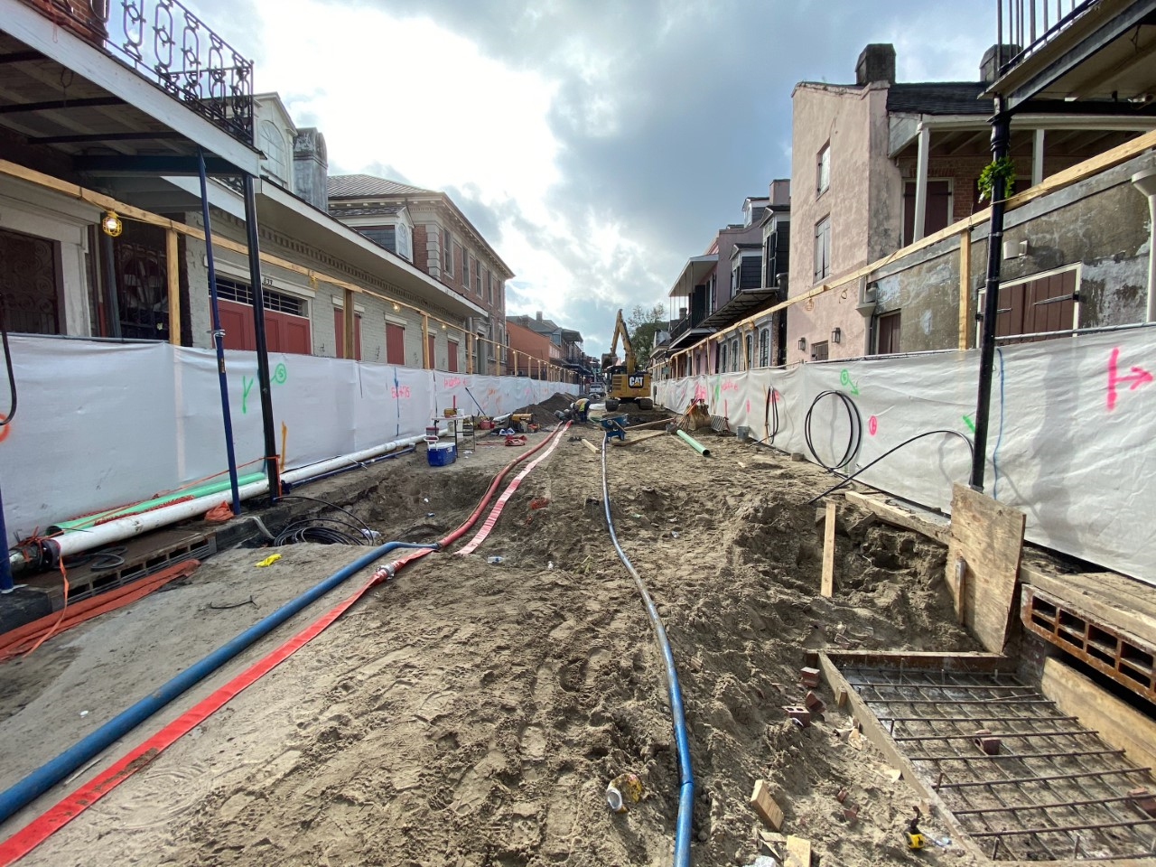 FULL DEPTH RECONSTRUCTION CONTINUES ON ST. ANN STREET