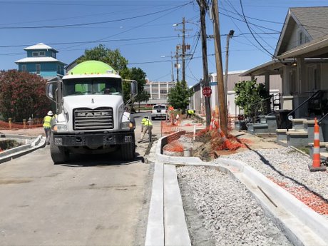HAGAN-LAFITTE CONTINUES WITH STREET PAVING, CURB INSTALLATION