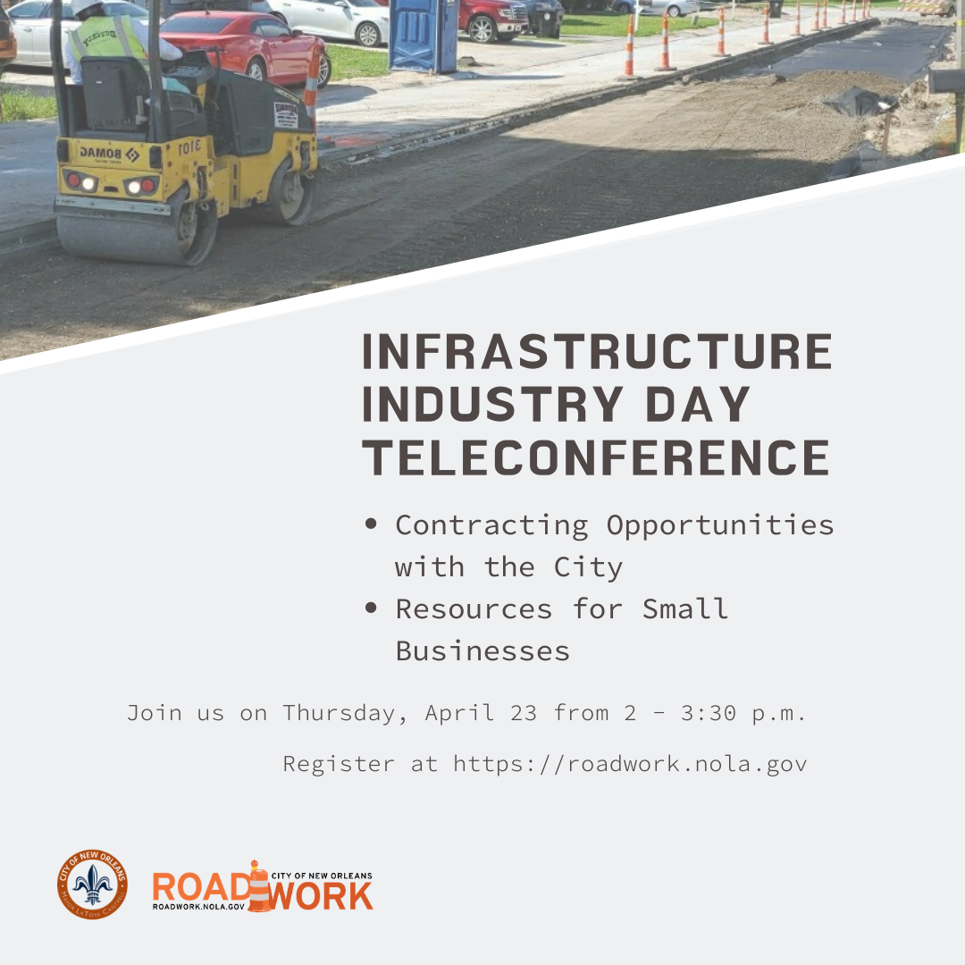 Infrastructure Industry Day Teleconference