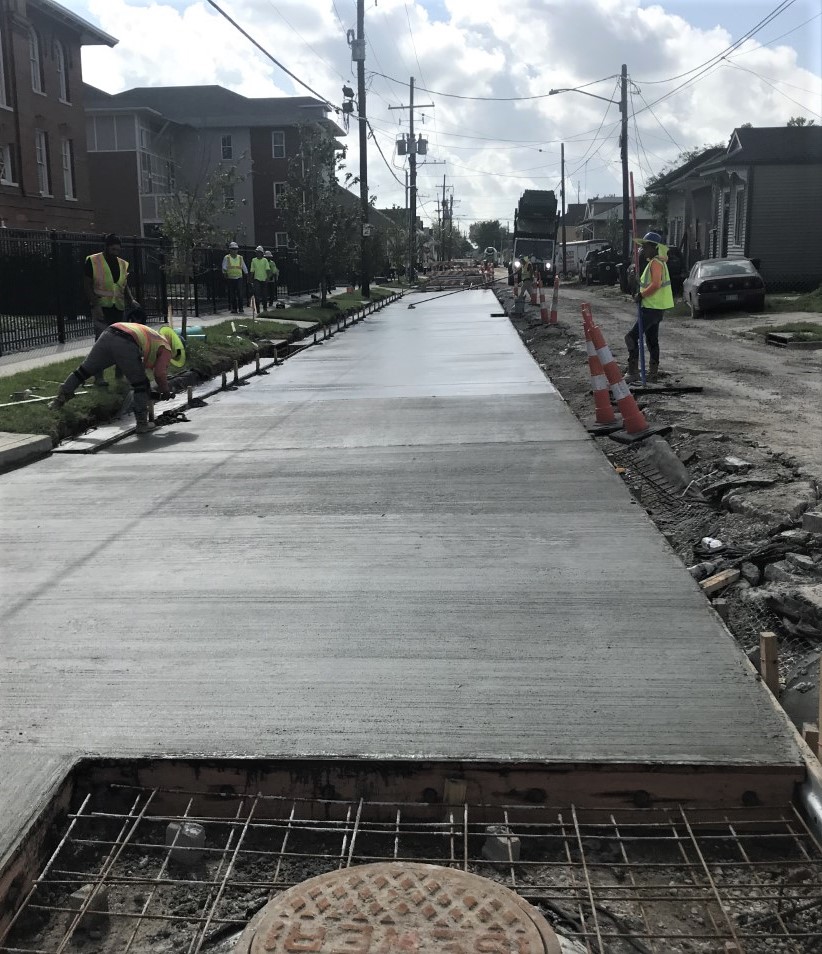 ROADWAY RESTORATION IN THE TREME-LAFITTE GROUP A PROJECT