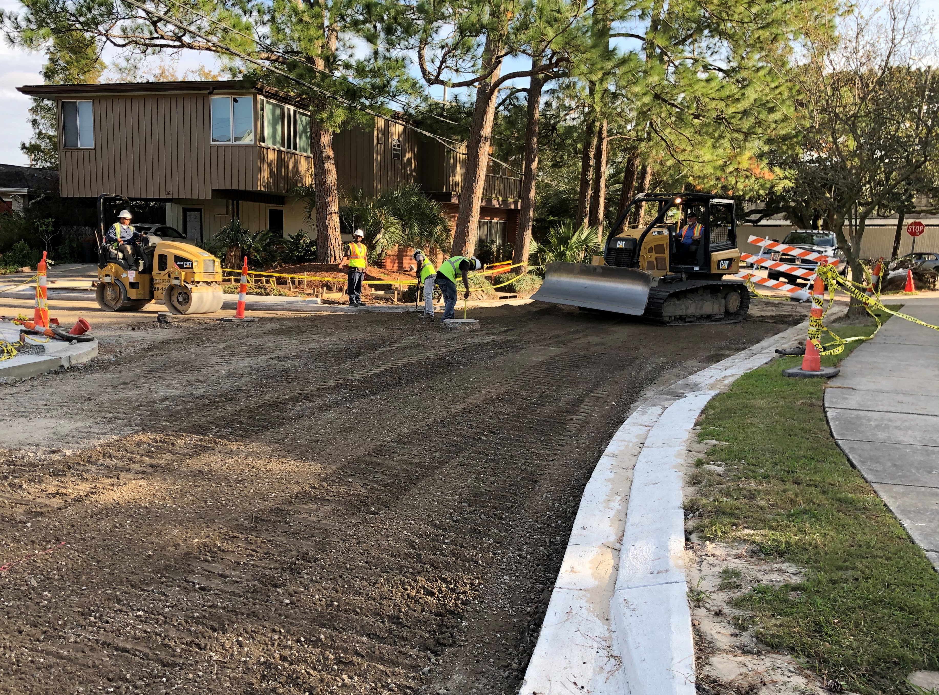 PAVEMENT RESTORATION AND WATER LINE INSTALLATIONS CONTINUE IN NAVARRE GROUP A PROJECT