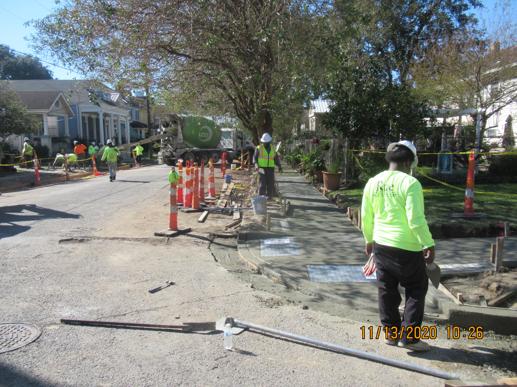 SIDEWALK, DRIVEWAYS, ADA RAMPS, CURBS, PAVING, SEWER AND DRAIN REPAIRS CONTINUE ON CITY PARK GROUP A