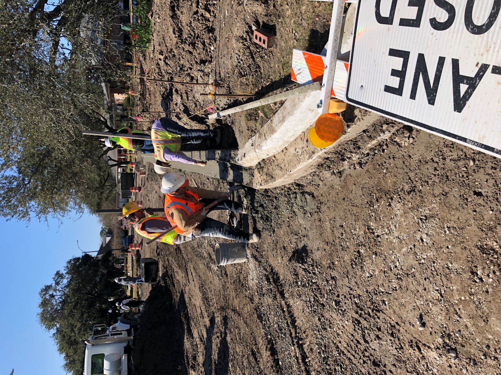 WATER LINE INSTALLATION IS COMPLETE, PAVEMENT RESTORATION BEGINS ON CANAL BOULEVARD
