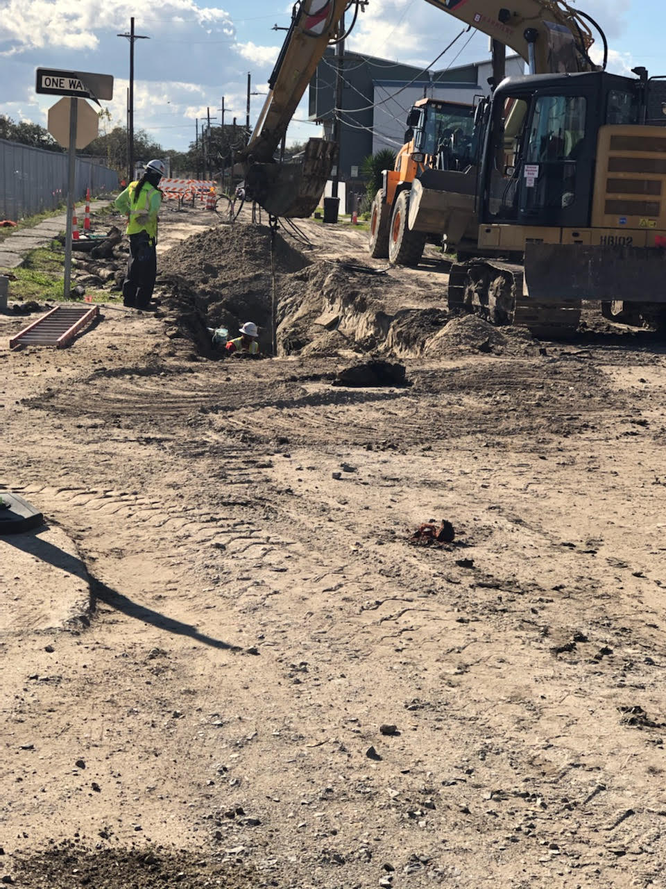 WATER LINE WORK CONTINUES ON CENTRAL CITY GROUP A