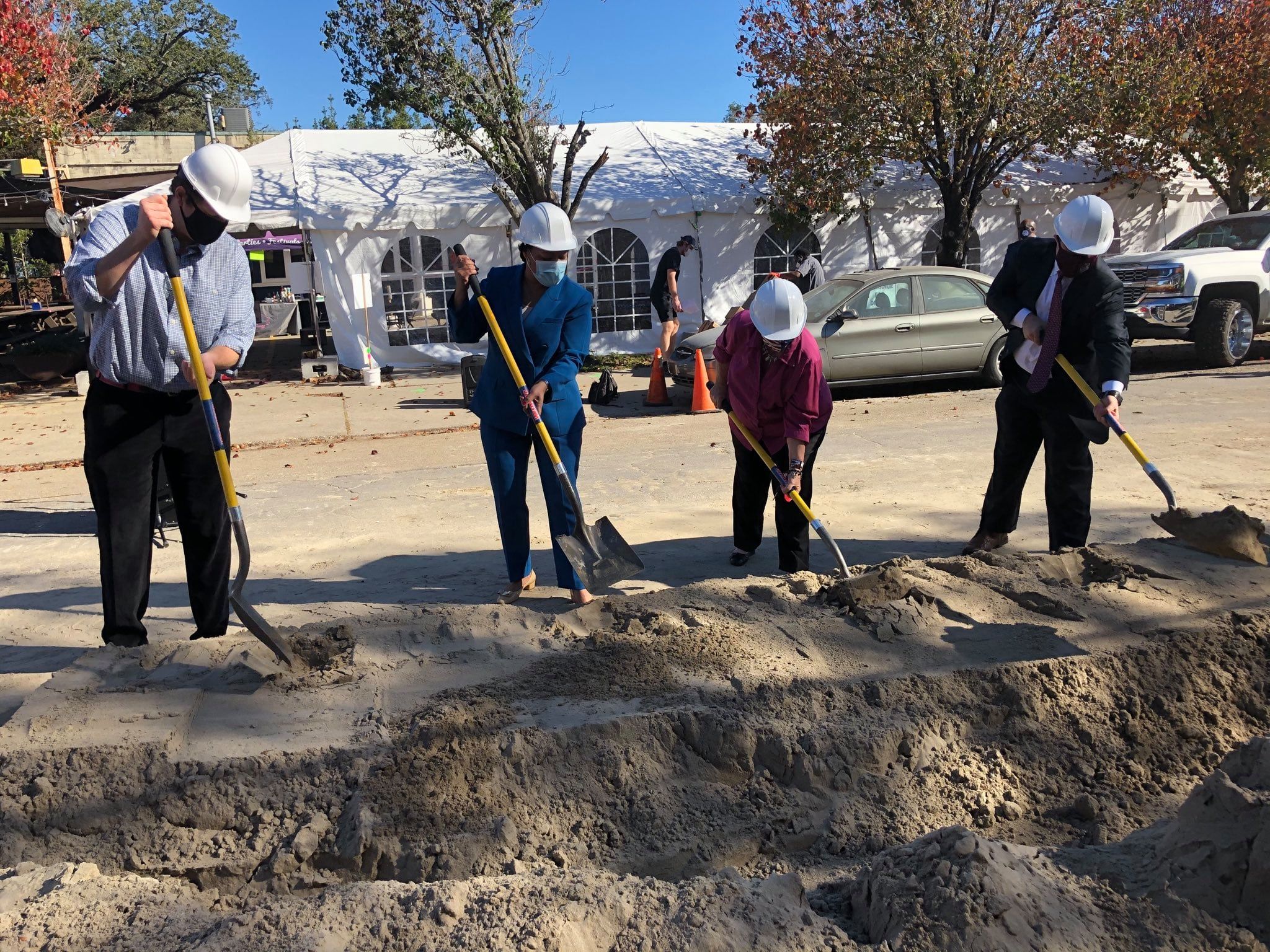 MAYOR CANTRELL KICKS OFF CITY PARK GROUP A PROJECT; CREWS CONTINUE PAVEMENT AND SEWER WORK