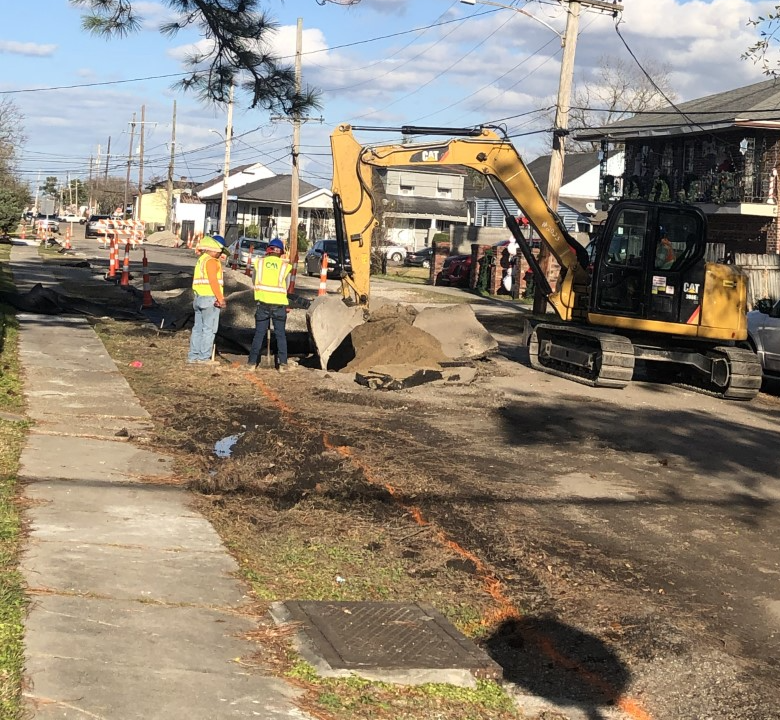 SEWER REPAIRS, PAVEMENT RESTORATION UNDERWAY IN HOLLYGROVE, LEONIDAS GROUP A PROJECT