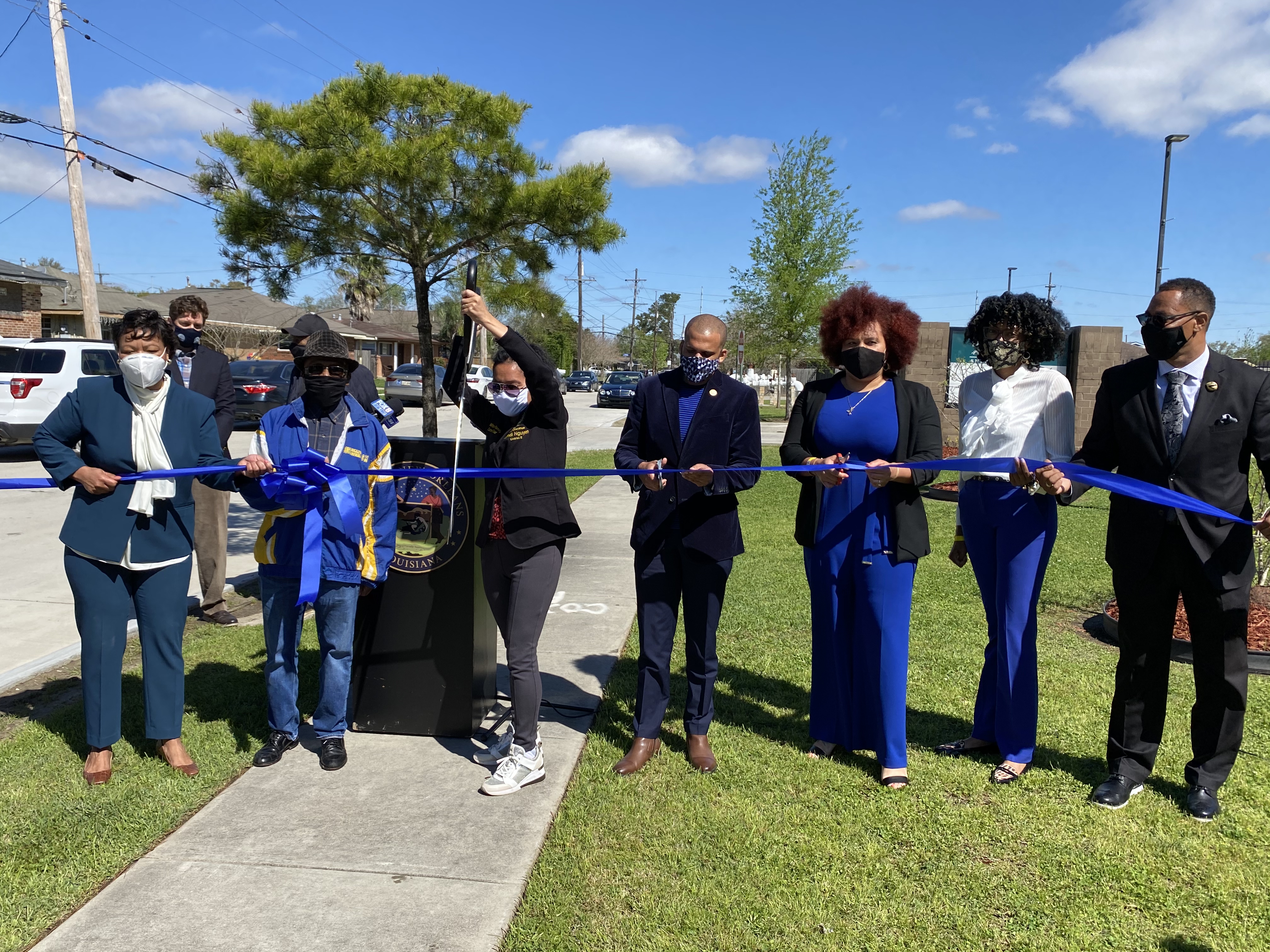 MAYOR CANTRELL JOINS OFFICIALS, COMMUNITY LEADERS TO CELEBRATE THE COMPLETION OF $13M READ BLVD. EAST ROADWORK PROJECTS