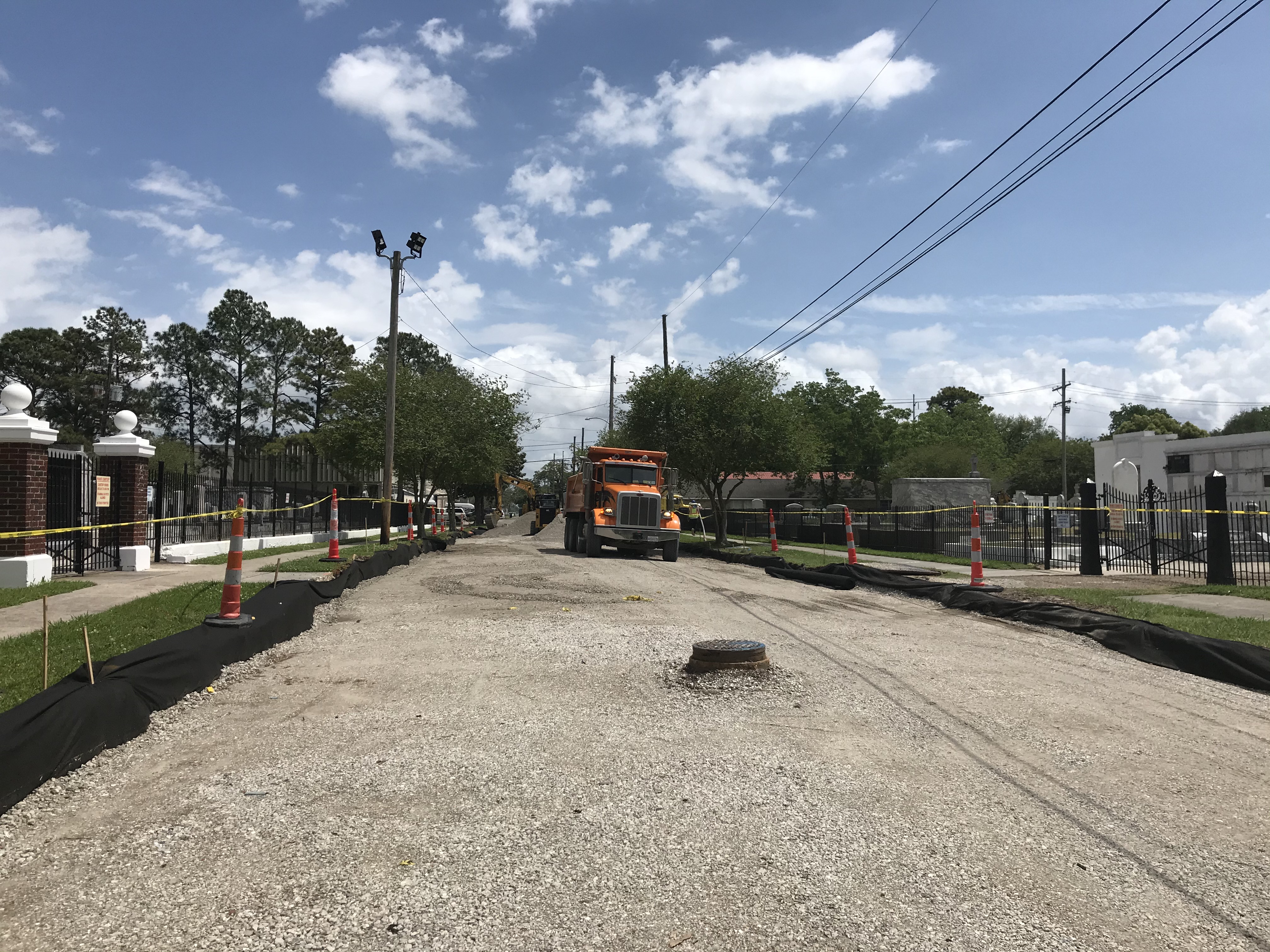 MID-CITY GROUP B PROJECT CONTINUES NEW SEWER LINE REPLACEMENTS, HOUSE CONNECTIONS, AND ROADWAY CONCRETE POURS