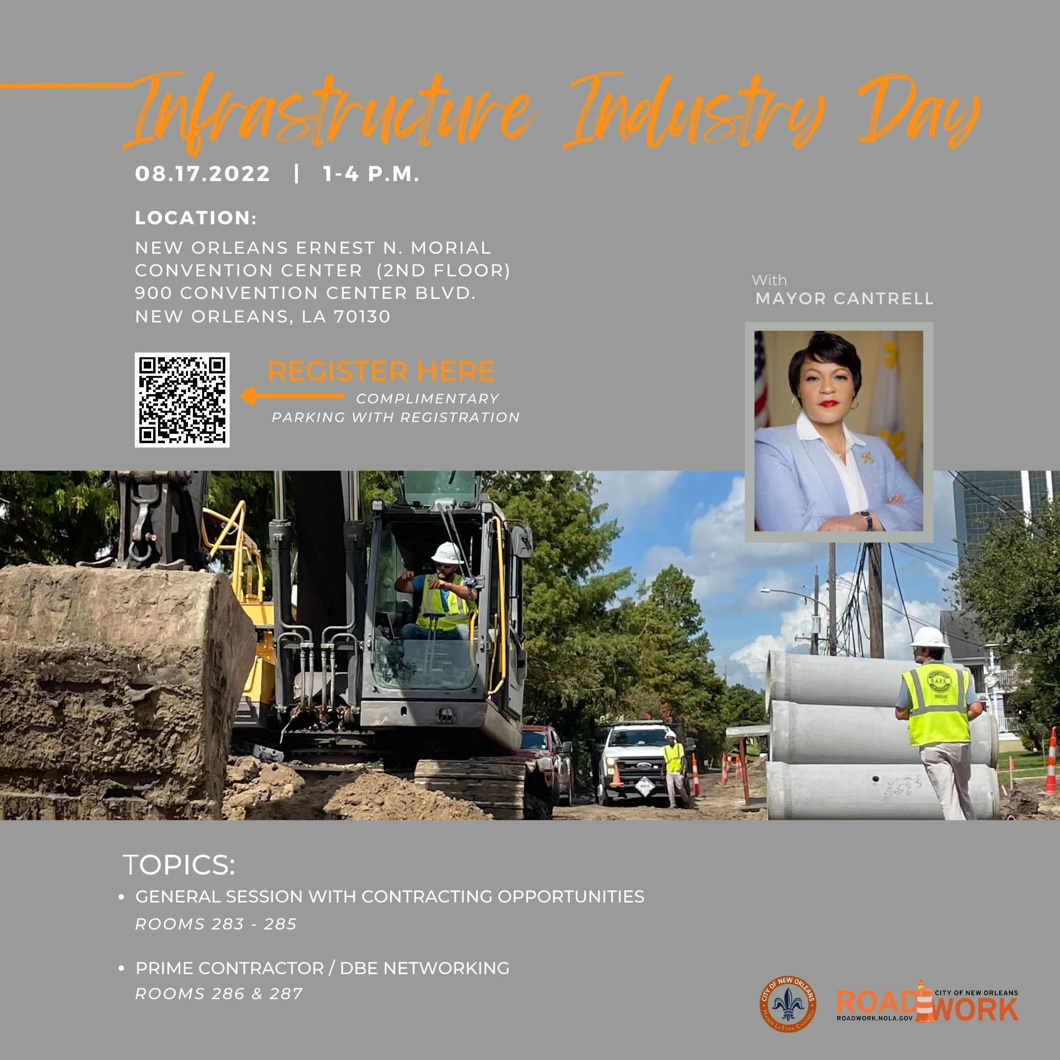 INFRASTRUCTURE INDUSTRY DAY TELECONFERENCE AUG 2022