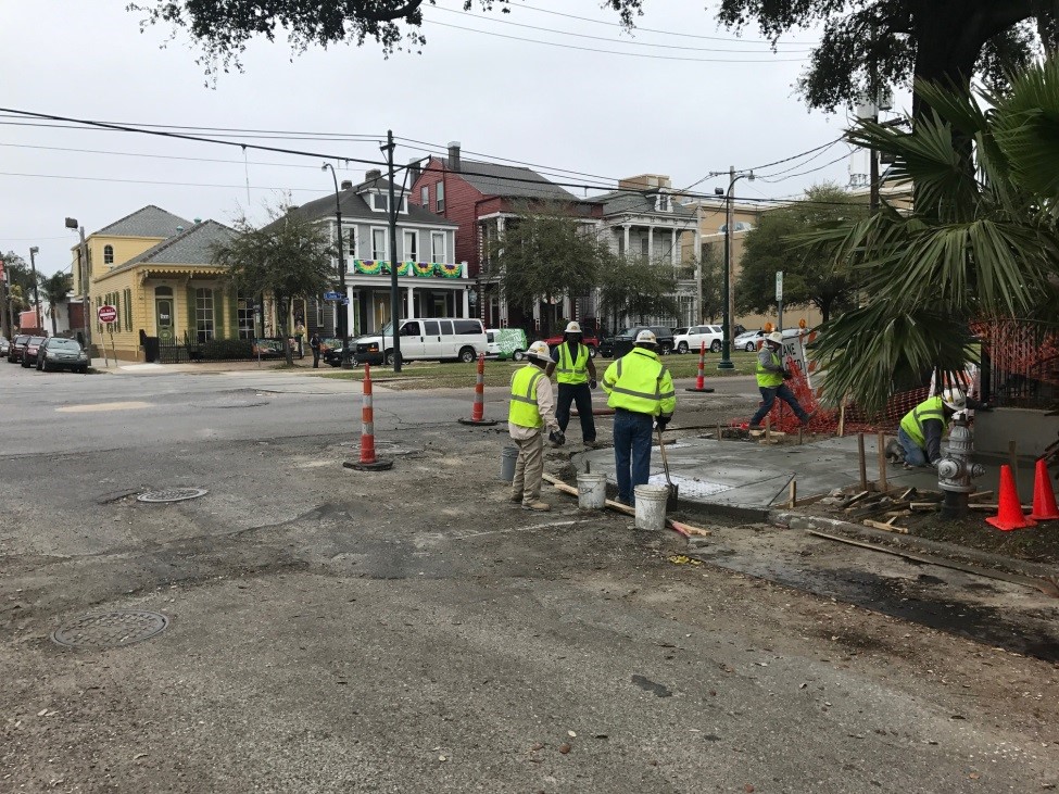 St. Charles Avenue improvement project now underway