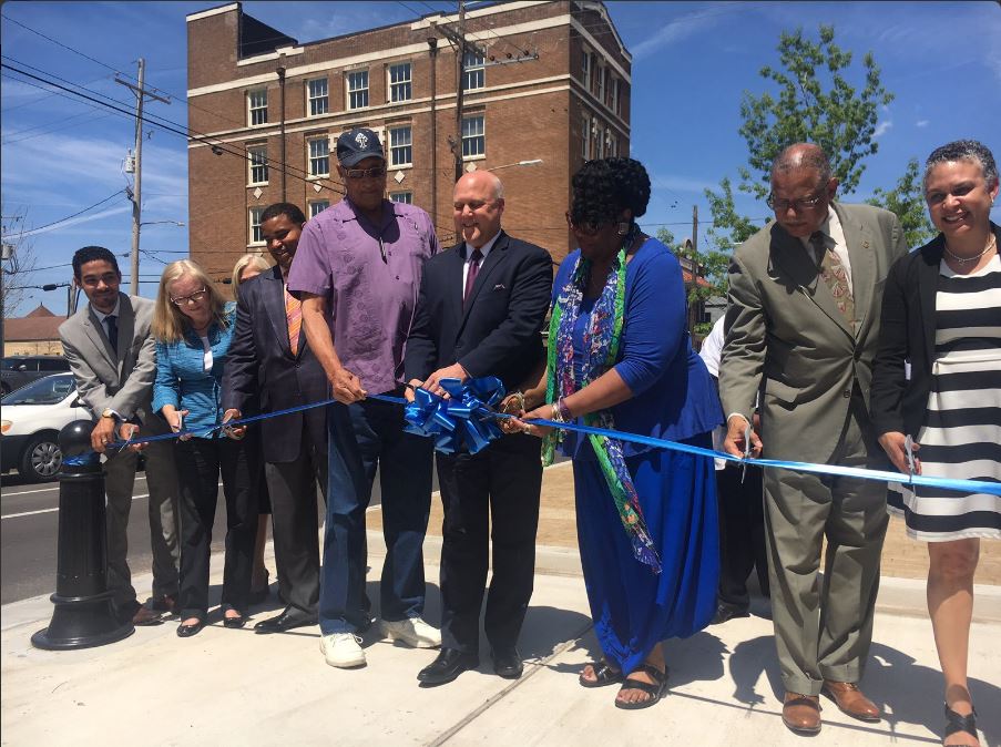 City celebrates completion of the Oretha Castle Haley Blvd. Streetscape Project