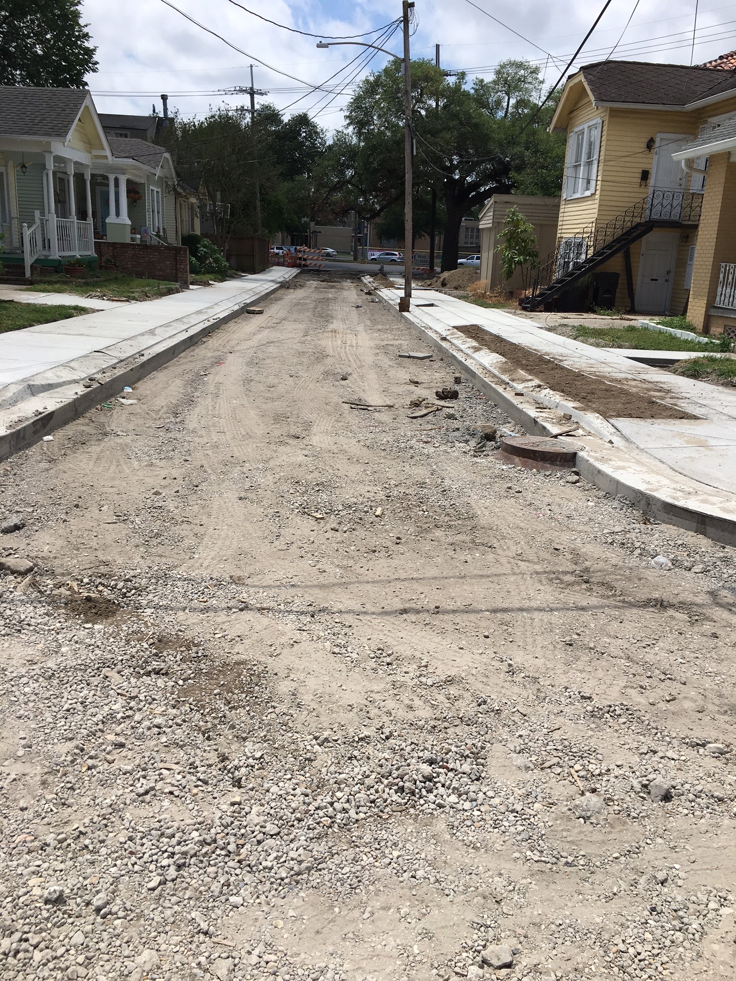 New Driveways and Sidewalks Completed on S. Johnson and Melodia Ct. Project