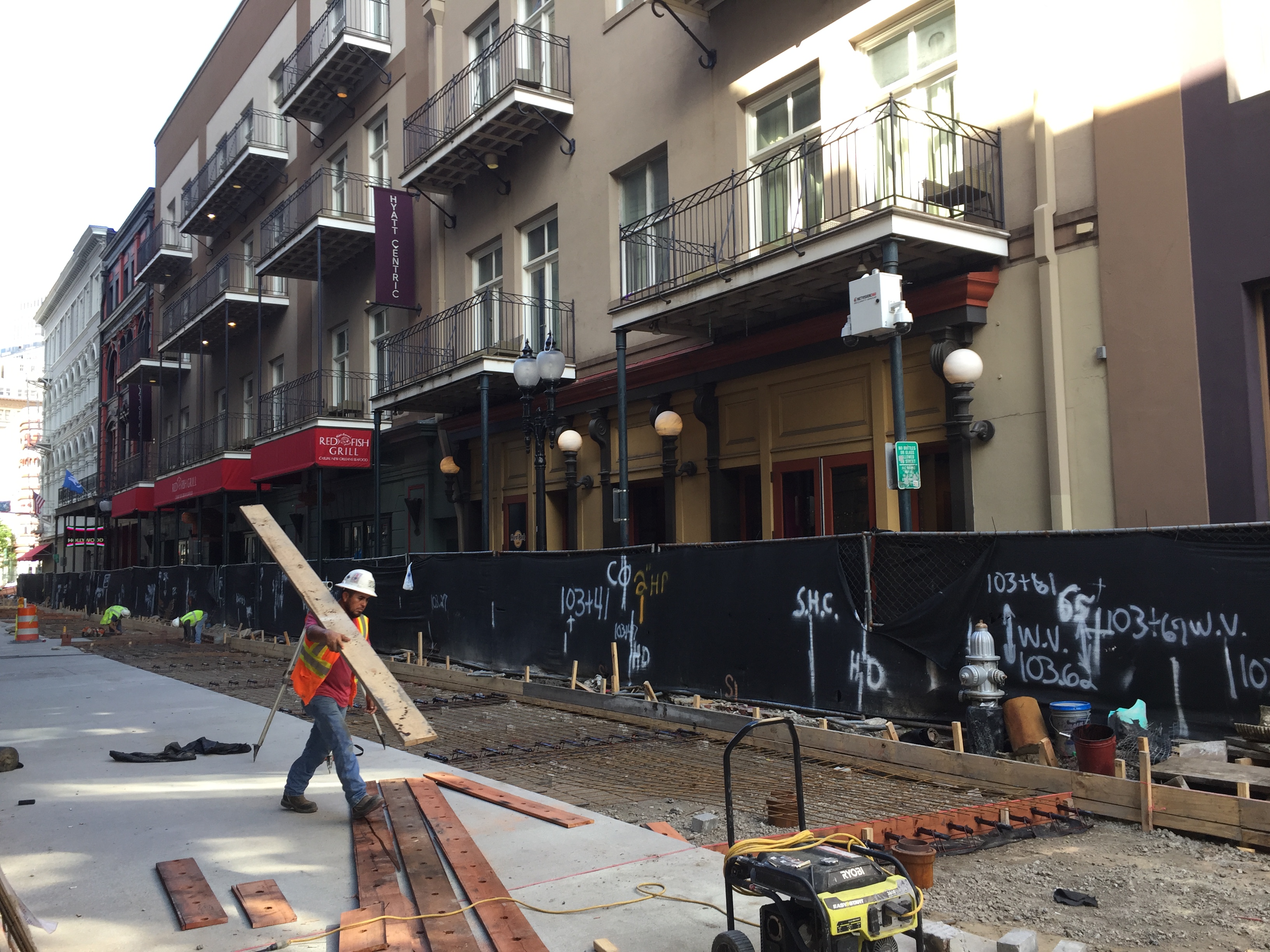 FRENCH QUARTER INFRASTRUCTURE IMPROVEMENT PROJECT WELL UNDERWAY