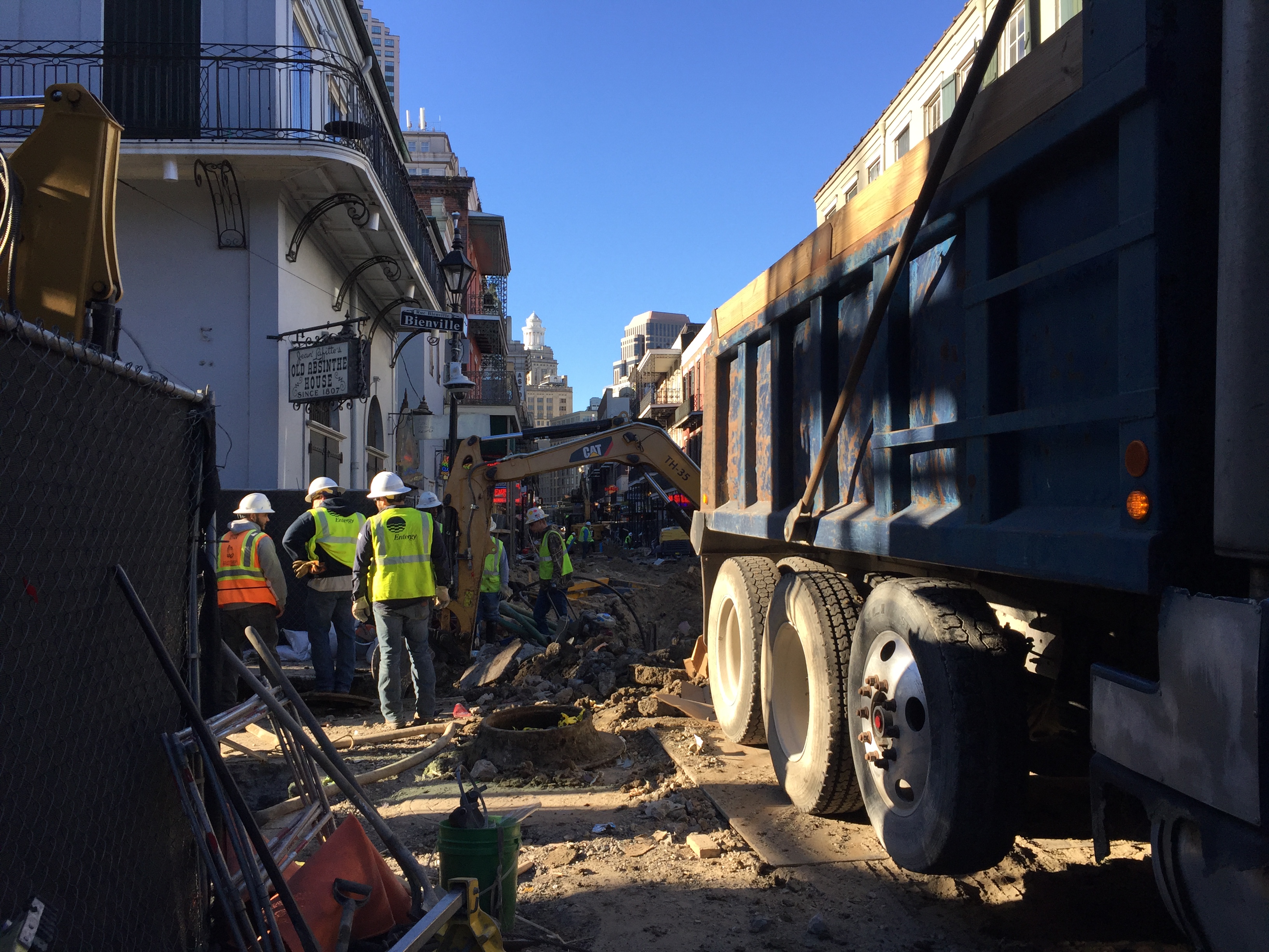 PHASE I OF FRENCH QUARTER INFRASTRUCTURE IMPROVEMENT PROJECT ON SCHEDULE TO BE COMPLETE IN DECEMBER