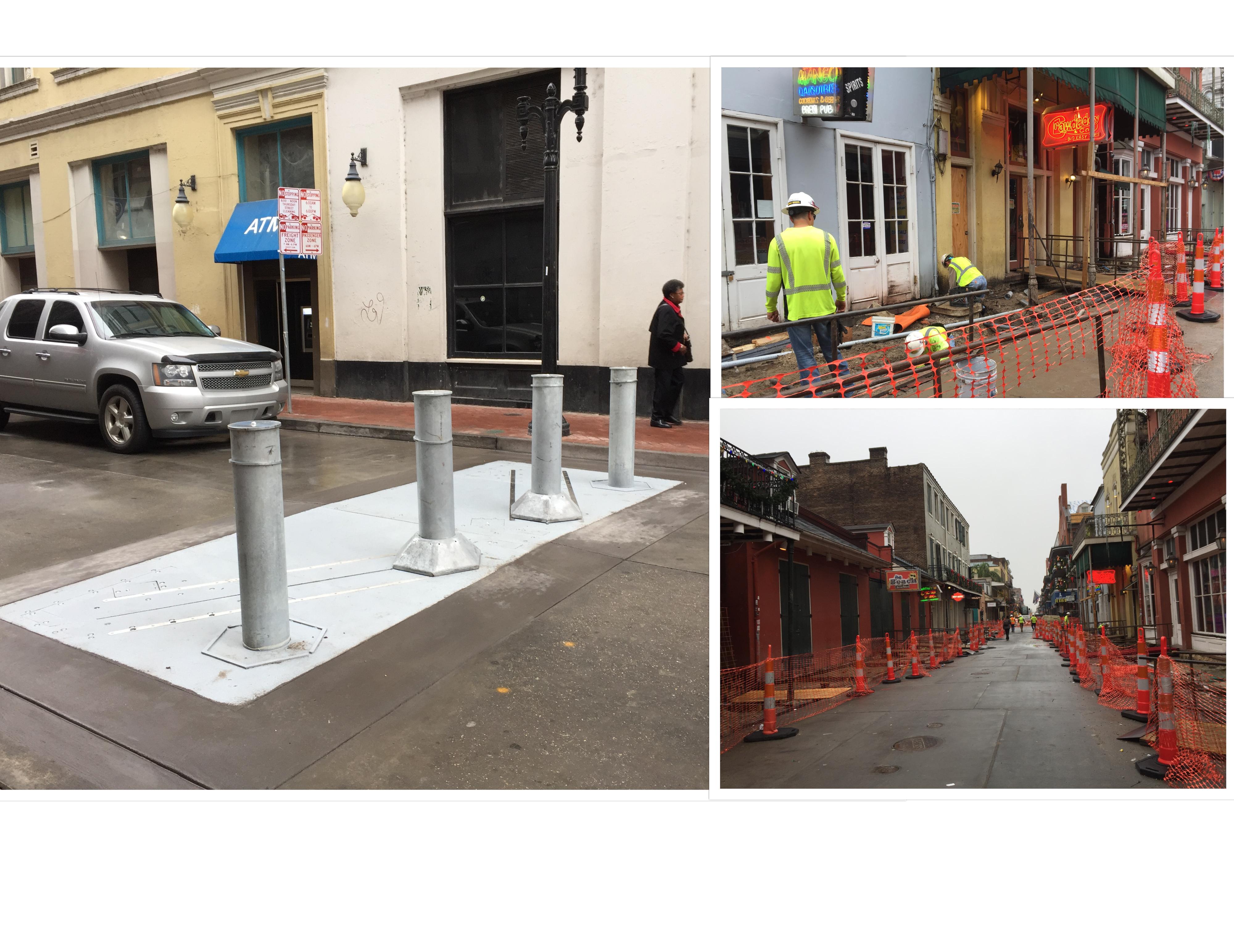 PHASE I OF FRENCH QUARTER INFRASTRUCTURE IMPROVEMENT PROJECT (FQIIP) SCHEDULED TO BE COMPLETE THIS MONTH, PHASE II EXPLORATORY WORK WILL LAST THROUGH JANUARY